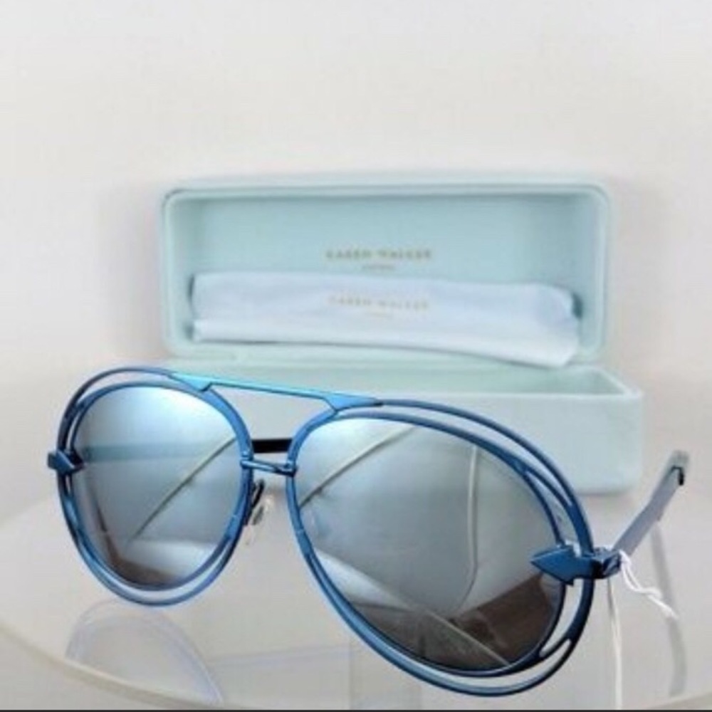 Karen Walker Jacques 56 mm Aviator Sunglasses